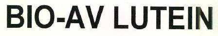 Bio-av Lutein Device mark 2658642 Trademark
