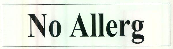 No Allerg Device mark 2660383 Trademark