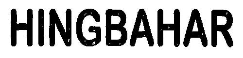 Hingbahar (device) Device mark 2666545 Trademark