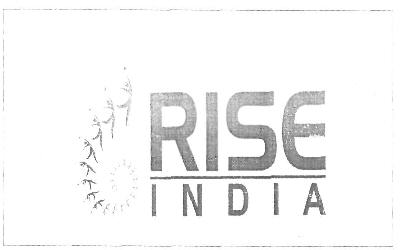 Rise India (label) Device mark 2676554 Trademark