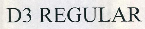D3 Regular Device mark 2684234 Trademark