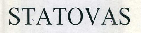 Statovas Device mark 2684240 Trademark