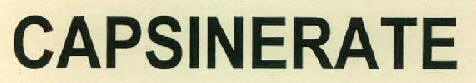 Capsinerate Device mark 2695426 Trademark
