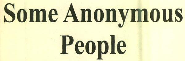 Some Anonymous People Device mark 2707609 Trademark