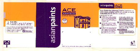 Asianpaints Ace Advanced Device mark 2723468 Trademark