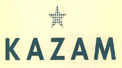 Kazam (device Of Star) Device mark 2729911 Trademark