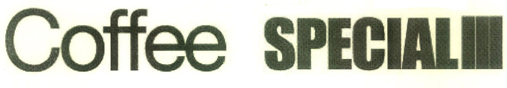 Coffee Special Device mark 2743359 Trademark