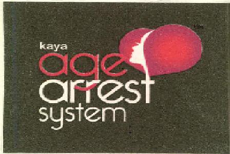 Kaya Age Arrest System Device Of Human Face Device mark 2744699 Trademark