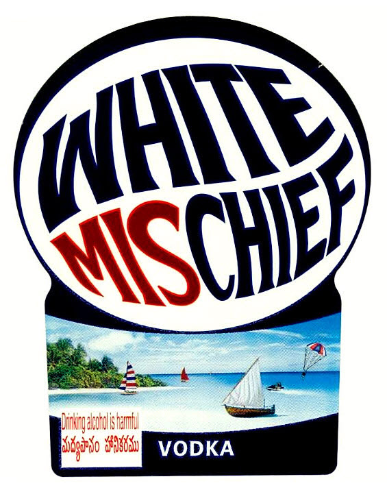 White Mischief Vodka Device mark 2754818 Trademark