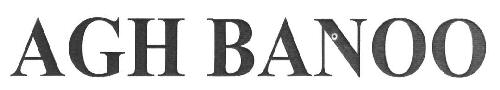Agh Banoo Device mark 2755423 Trademark