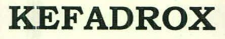 Kefadrox Device mark 2795586 Trademark