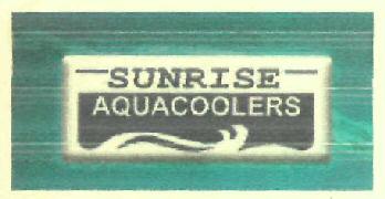 Sunrise Aquacoolers (label) Device mark 2803241 Trademark