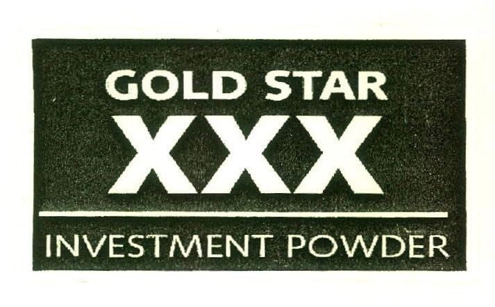 Gold Star Xxx Investment Powder Device mark 2804483 Trademark