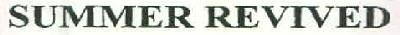Summer Revived Device mark 2809005 Trademark