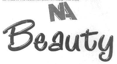 Na Beauty (device) Device mark 2811062 Trademark