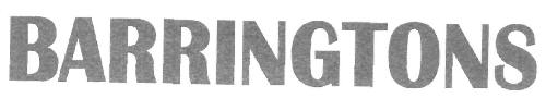 Barringtons (device) Device mark 2815088 Trademark