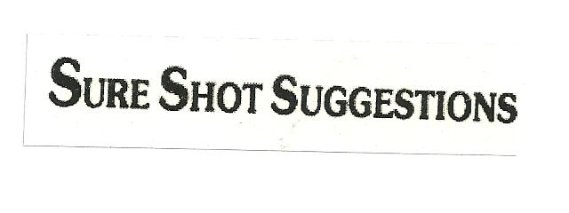 Sure Shot Suggestions Device mark 2825243 Trademark