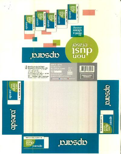Apsara Non Dust Eraser For Neat & Clean Erasing Device mark 2826680 Trademark