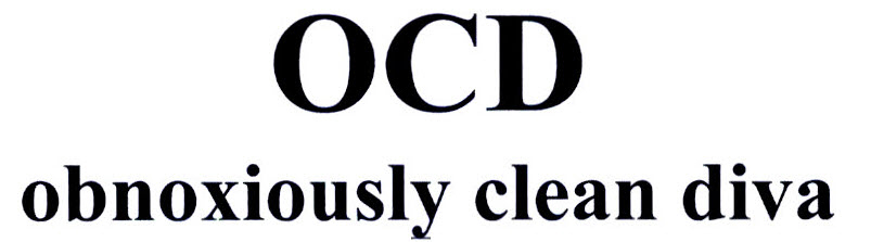 Ocd Obnoxiously Clean Diva Device mark 2830823 Trademark