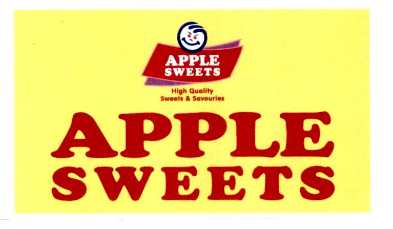 Apple Sweets Device mark 2833165 Trademark