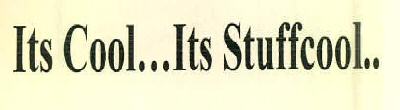 Its Cool...its Stuffcool.. Device mark 2833651 Trademark