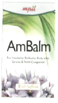 Ambalm Device mark 2833918 Trademark
