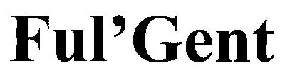 Ful'gent (device) Device mark 2648532 Trademark