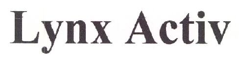 Lynx Activ Device mark 2837072 Trademark