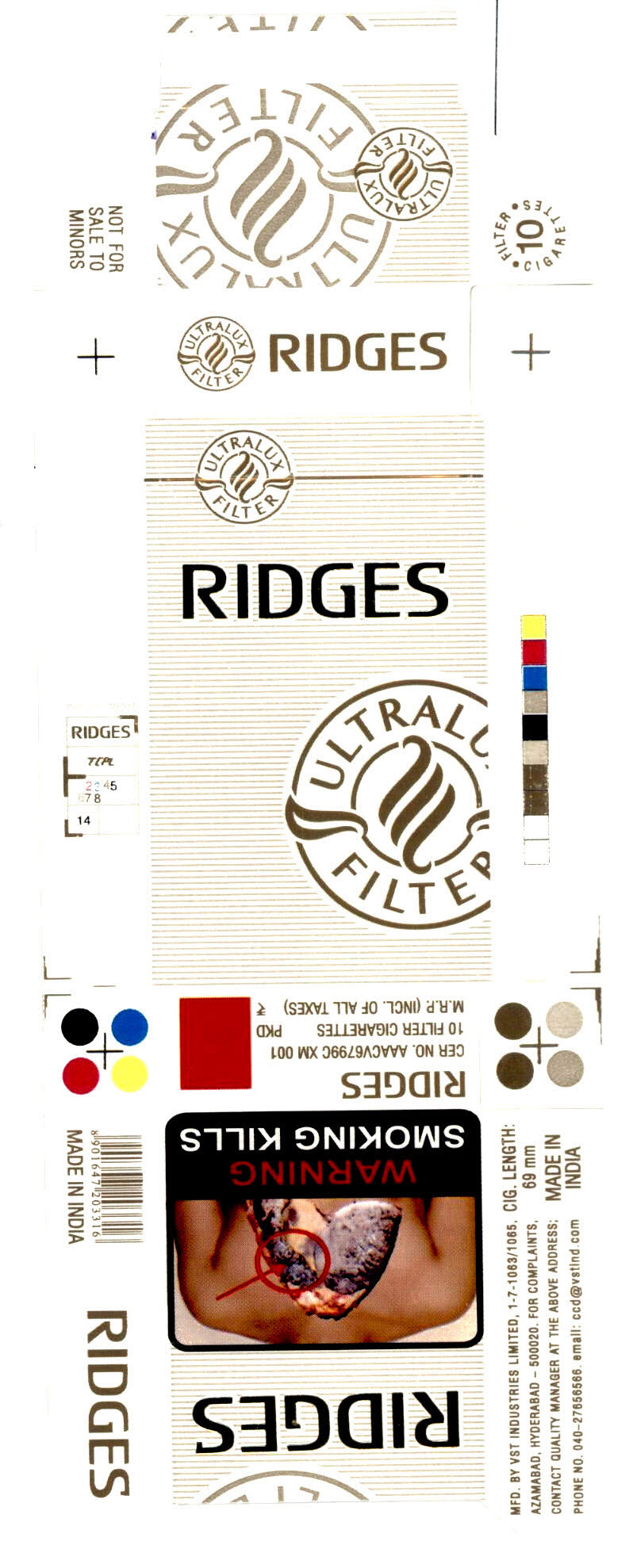 Ridges Ultralux Filter Device mark 2840029 Trademark