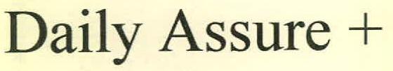 Daily Assure + Device mark 2841470 Trademark