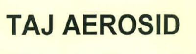 Taj Aerosid Device mark 2847266 Trademark