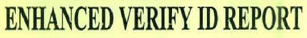 Enhanced Verify Id Report Device mark 2848485 Trademark