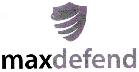 Maxdefend (label) Device mark 2870878 Trademark