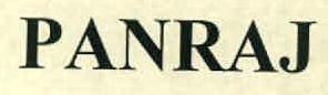 Panraj Device mark 2883730 Trademark