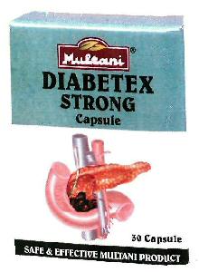 Multani Diabetex Strong Copsule Device mark 2883786 Trademark