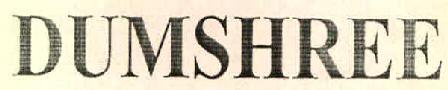 Dumshree Device mark 2896425 Trademark