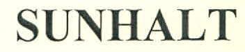 Sunhalt Device mark 2966351 Trademark