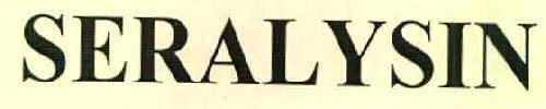 Seralysin Device mark 2973181 Trademark