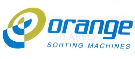 Orange Sorting Machines (label) Device mark 2978629 Trademark