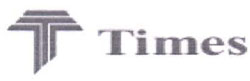 Times With T Logo Device mark 3020483 Trademark