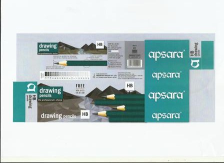 Apsara Hb Drawing Pencils Device mark 3038670 Trademark
