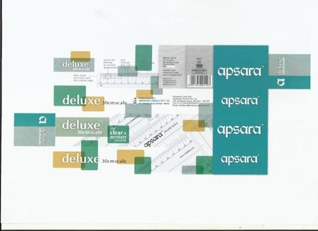 Apsara Deluxe 30 Cm Scale(box) Device mark 3038673 Trademark