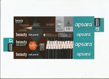 Apsara Beauty Dark Pencils Device mark 3038675 Trademark