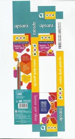 Apsara Pop Extra Dark Pencils Device mark 3038678 Trademark
