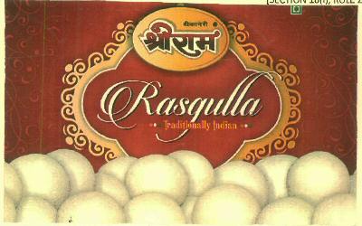 Sriram Rasgulla Device mark 3039888 Trademark