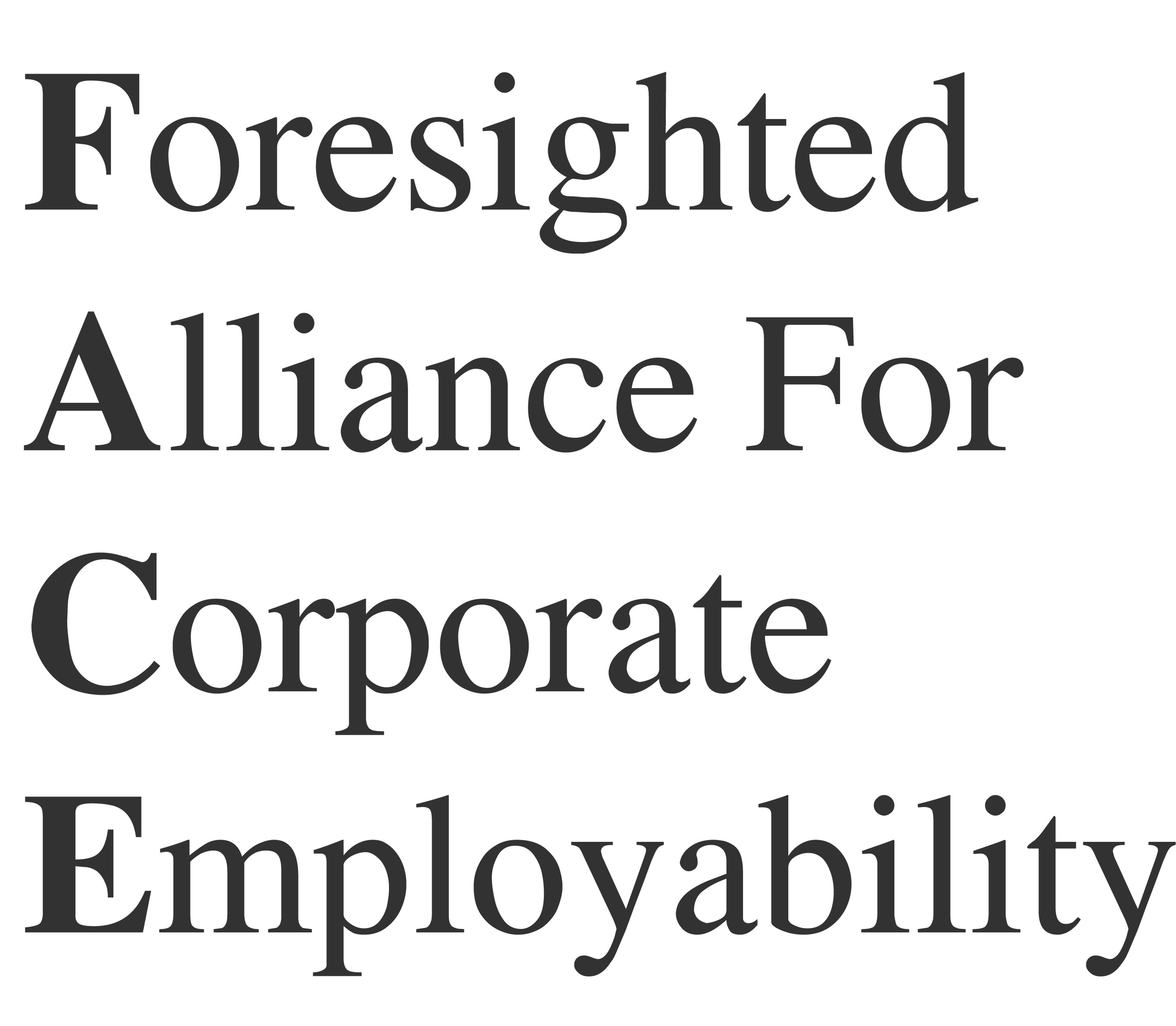 Foresighted Alliance For Corporate Employability Device mark 3044397 Trademark