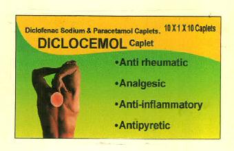Diclocemol Caplet Device mark 3087966 Trademark
