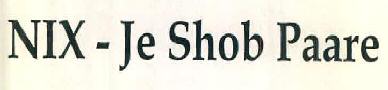 Nix-je Shob Paare Device mark 3092091 Trademark