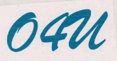 O4u Device mark 3098189 Trademark