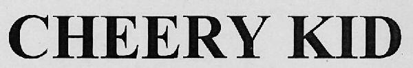Cheery Kid Device mark 3099090 Trademark
